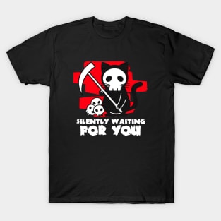 Cute Grim Reaper Cat T-Shirt